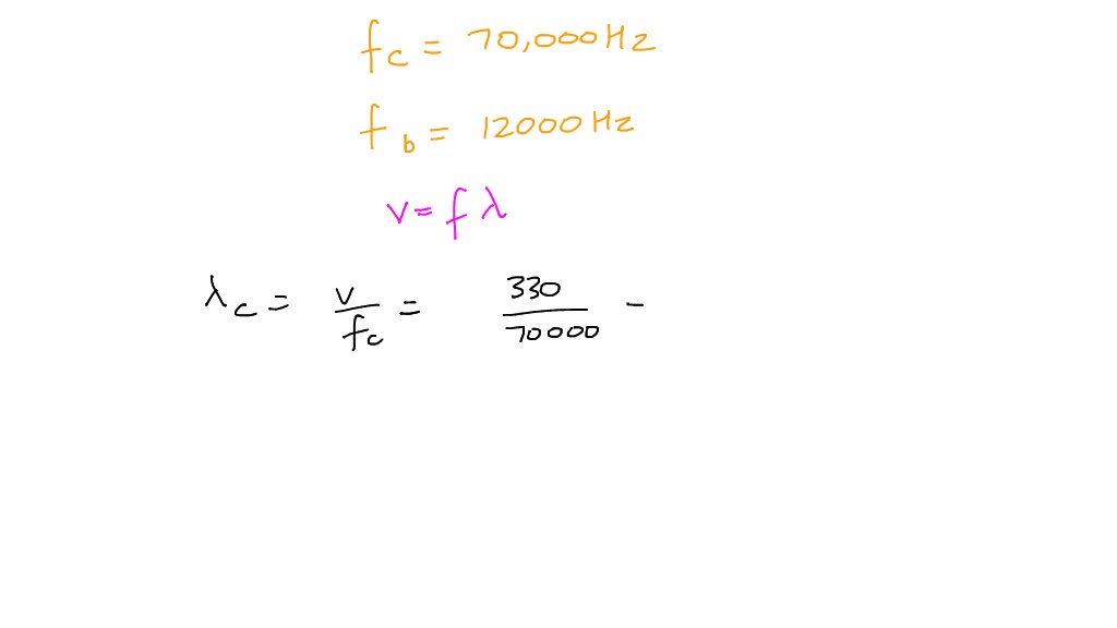 SOLVED A cat can hear sound frequencies up to 70,000 Hz . Bats send