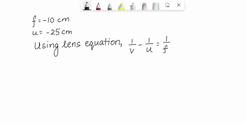 1a-diverging-lens-has-a-focal-length-of-10-cma-3-cm-high-object-is-placed-25-cm-from-the-lens-a-determine-the-approximate-distance-between-the-object-and-the-image-bwhat-is-the-magnification-37603