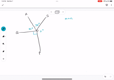 16-in-the-diagram-op-and-oq-are-perpendicular-lines-find-the-value-of-m-180-190-196-206-30754