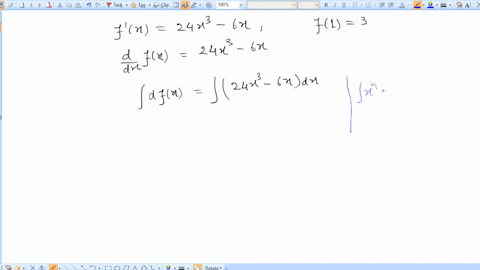 find-the-particular-solution-that-satisfies-the-differential-equation-and-the-initial-condition-fx-24x3-6x-f1-3-fx-need-help-readlt-ndeeoc-99342