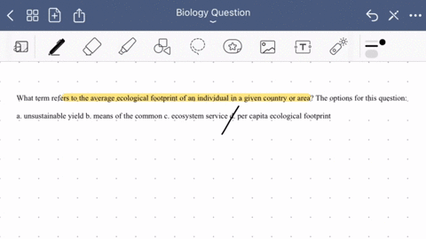 what-term-refers-to-the-average-ecological-footprint-of-an-individual-in-a-given-country-or-area-question-19-options-unsustainable-yield-means-of-the-common-ecosystem-service-per-capita-ecol-48917