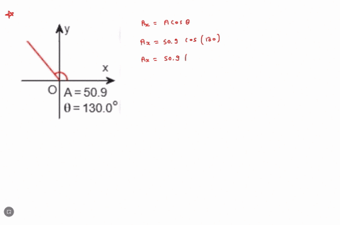 resolve-the-vector-given-in-the-indicated-figure-into-its-x-component-and-y-component-a509-013008-ax-ayl-round-to-the-nearest-tenth-as-needed-88185