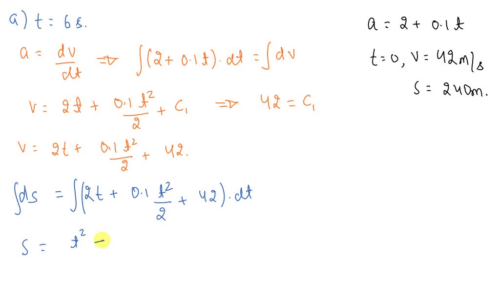 SOLVED: 5. An inertial navigation system measures the acceleration of a ...