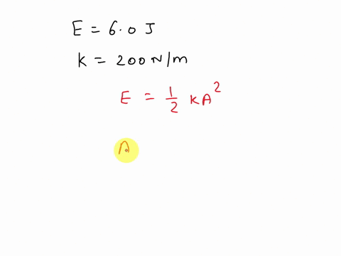 a-025-kg-block-oscillates-horizontally-on-the-end-of-a-spring-with-a-spring-constant-of-200nm-if-the-system-has-an-energy-of-60-j-then-what-is-the-amplitude-of-the-oscillation-66915