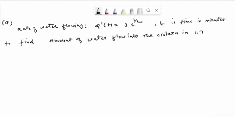a-3456-liter-cistern-is-empty-when-water-begins-flowing-into-it-at-t0-at-a-rate-in-lmin-given-by-qt3t12-where-t-is-measured-in-minutes-a-how-much-water-flows-into-the-cistern-in-175-hours-b-88795