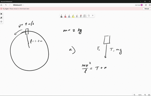 a-physics-professor-likes-to-demonstrate-centripetal-force-by-swinging-a-bucket-of-water-in-the-vertical-direction-the-bucket-with-water-in-it-has-a-mass-of-20-kg-and-was-tied-to-a-12m-long-92809