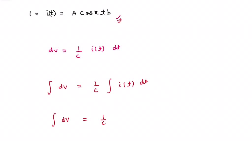 SOLVED A fundamental relationship for a capacitor is the relationship