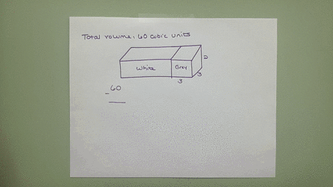 the-total-volume-of-the-white-and-gray-rectangular-prisms-below-is-60-cubic-units-2-units-3-units-f-3-units-what-is-the-volume-of-the-white-rectangular-prism-91467