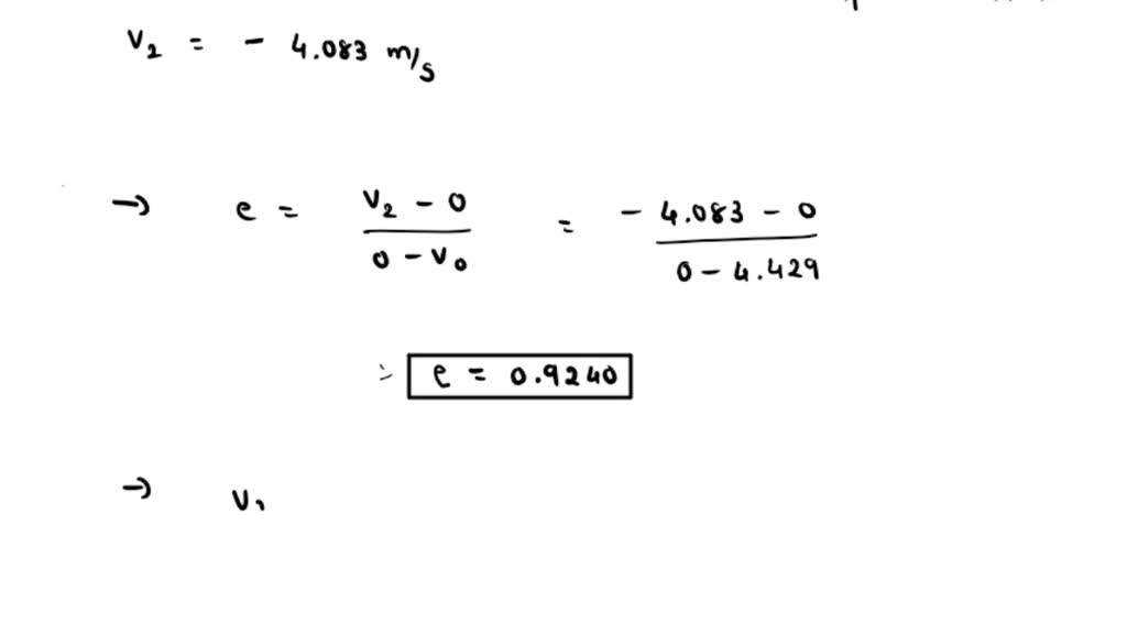 SOLVED A 300gram rubber ball is dropped from a height of 1 m and rebounds to a height of 85 cm