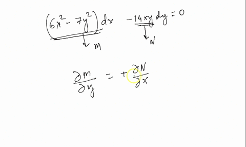 8-find-the-solution-of-the-given-ode-5-points-6x2-7y2dx-14xydy0-2x3-7xyc-x37x2yc-option1-option-2-3x2-14xyc-3x214xyc-option-3-option-4-50565