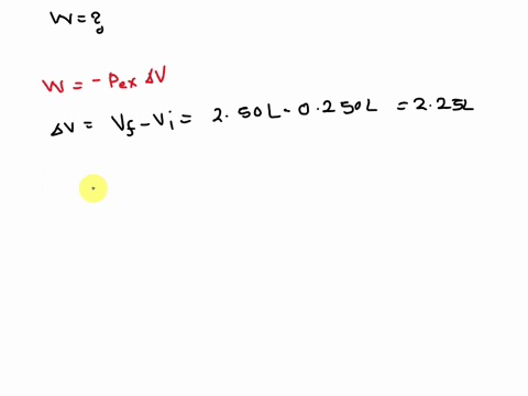 a-cylinder-containing-a-gas-is-equipped-with-a-piston-and-expands-against-an-external-pressure-of-100-atm-if-the-initial-volume-is-0250-l-and-the-final-volume-is-250-l-how-much-work-in-j-is-75187