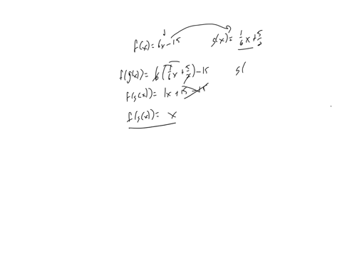 fracxx24-55-determine-whether-the-pair-of-functions-10-fx6-x-15-and-gxfrac16-xfrac52