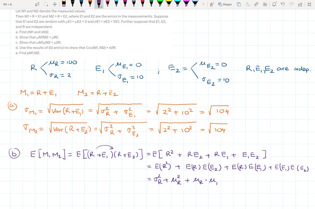SOLVED Let R denote the resistance of a resistor that is selected at