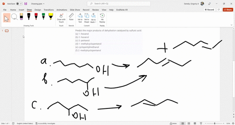 predict-the-major-products-of-dehydration-catalyzed-by-sulfuric-acid-a-1-hexanol-b-2-hexanol-c-3-pen-80628