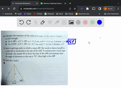 calculate-the-measure-of-the-indicated-angle-to-the-nearest-degree-in-each-triangle-in-aabc-zc-90-a-113-cm-and-b-92-cm-calculate-za-6-in-adef-zd-90d-87-cm-andf-54-cm-calculate-zf-9-janice-is-25712