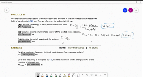 practice-it-use-the-worked-example-above-to-help-you-solve-this-problem-a-sodium-surface-is-illuminated-with-light-of-wavelength-0320-pm_-the-work-function-for-sodium-is-246-ev_-a-calculate-66967