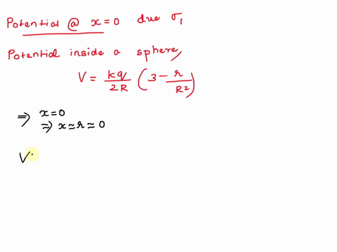 a-sphere-between-planes-a-spherical-shell-with-radius-r-and-surface-charge-density-0-is-sandwiched-between-two-infinite-sheets-with-surface-charge-densities-0-and-0-as-shown-in-fig-246-if-th-42179