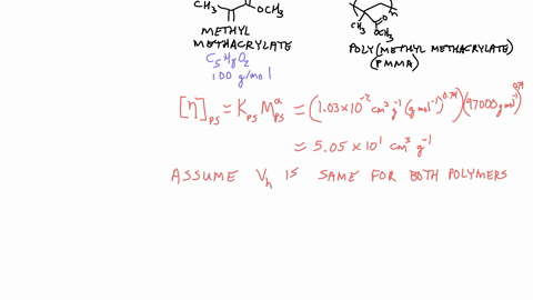 142-polystyrene-and-polymethyl-methacrylate-samples-of-narrow-mmd-were-analyzed-by-under-identical-conditions-using-the-same-gpc-systemthe-elution-time-for-one-of-the-polymethyl-methacrylate-14333