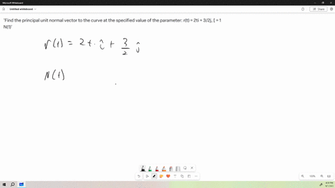 find-the-principal-unit-normal-vector-to-the-curve-at-the-specified-value-of-the-parameter-rt-2ti-32j-1-n1-36026