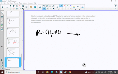 if-the-temperature-is-not-kept-below-25circ-mathrmc-during-the-reaction-of-primary-alcohols-with-p-2-04633