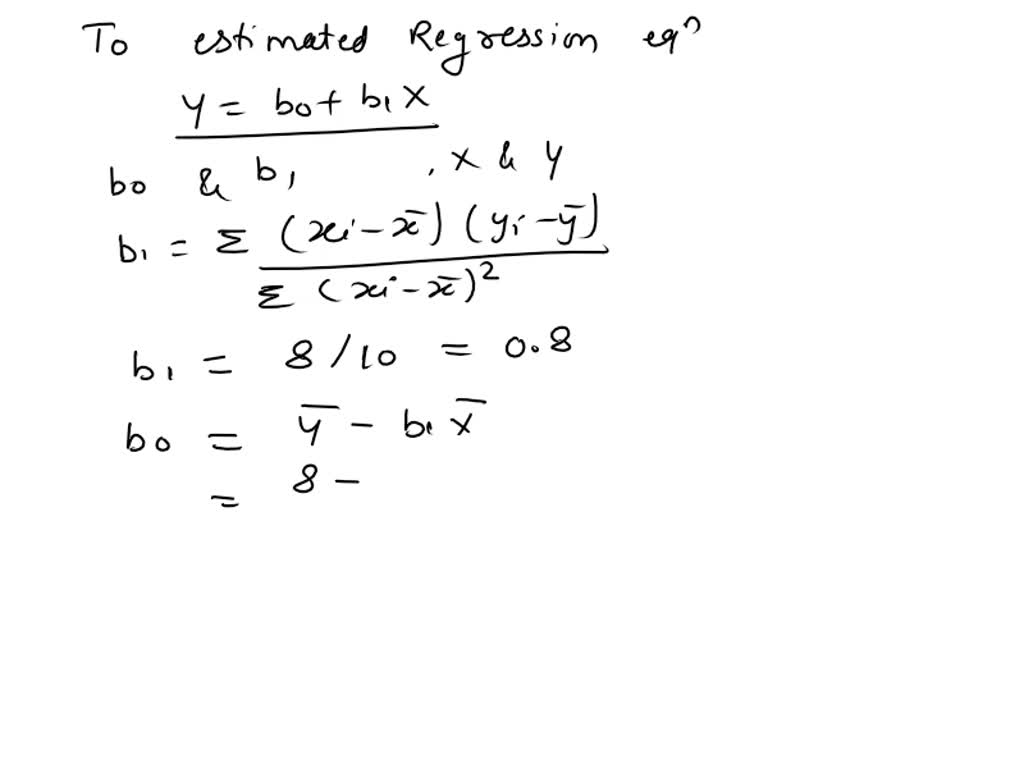 solved-develop-the-estimated-regression-equation-by-computing-the