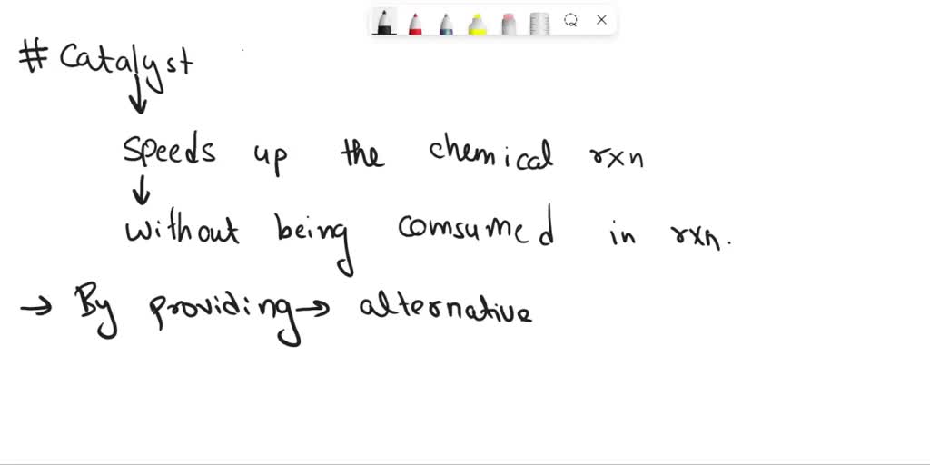 SOLVED What is catalyst ??can someone explain me the effect of