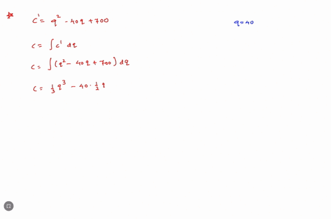 the-marginal-cost-function-of-a-product-in-dollars-per-unit-is-c-q-q2-40q-700-if-fixed-costs-are-700-find-the-total-cost-to-produce-40-items-round-your-answer-to-the-nearest-integer-the-tota-80865