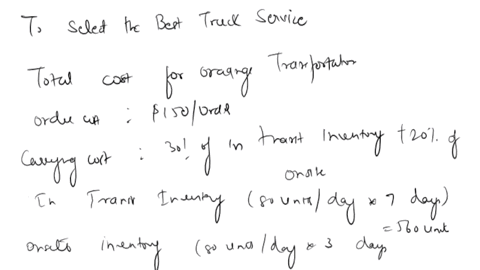 emu-inc-is-considering-two-truck-services-to-make-deliveries-from-its-manufacturing-plant-to-its-central-warehouse-orange-transportation-is-cheaper-but-also-is-slower-and-less-reliable-than-37867