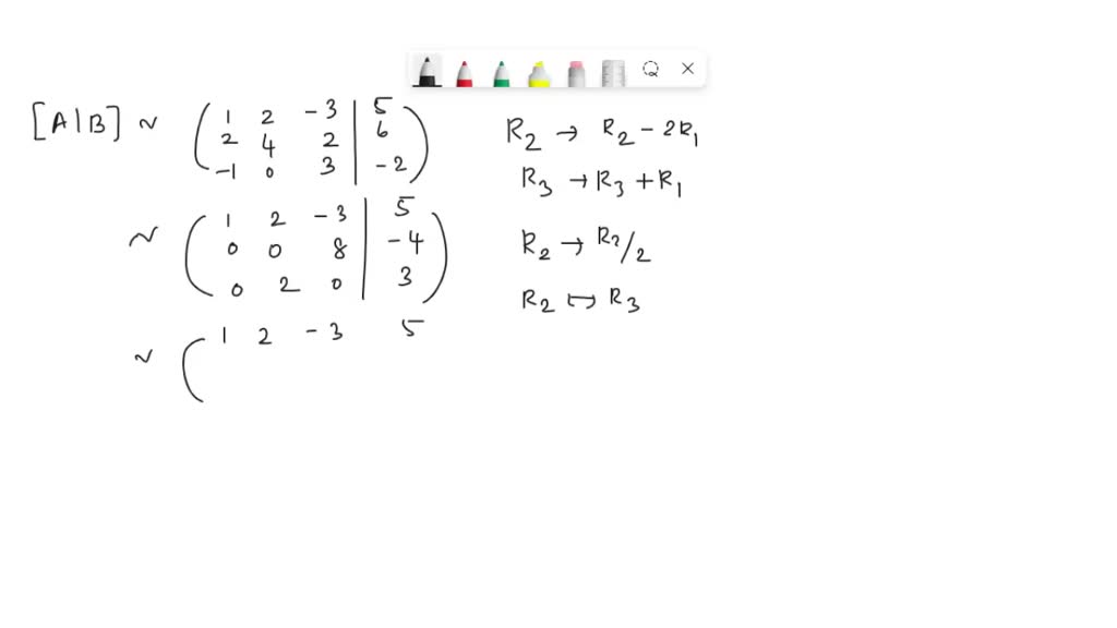 SOLVED: 4. Solve the following system of equations using LU ...