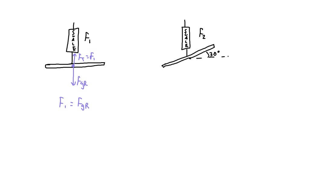 SOLVED A meter stick is hung (horizontally) and measured on a spring