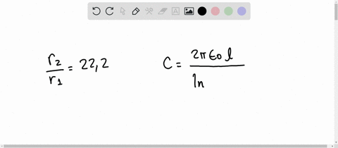 what-is-the-capacitance-per-unit-length-of-a-cylindrical-capacitor-in-pfm-if-the-ratio-of-the-radii-of-the-two-cylinders-is-222-35429