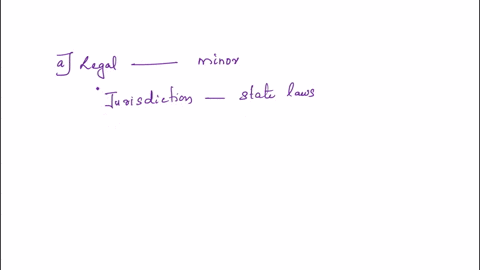 what-are-the-important-differences-between-the-legal-and-ethical-considerations-in-working-with-a-minor-discuss-the-differences-and-give-an-example-of-how-you-might-address-a-legal-and-ethic-04397