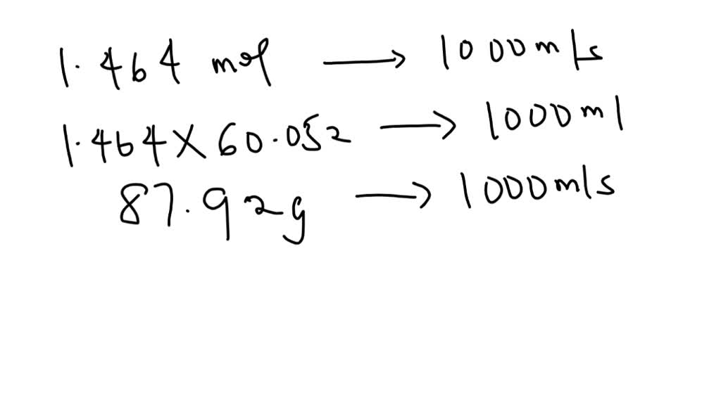 SOLVED: A 10.00-mL sample of vinegar, an aqueous solution of acetic ...