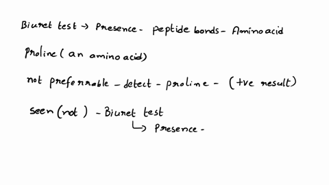biuret-is-one-of-the-most-common-test-for-proteins-would-the-amino-acid-proline-give-a-positive-biuret-test-why-or-why-not-20839