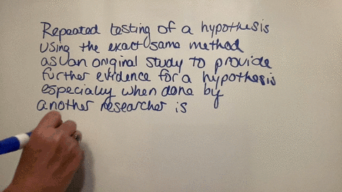 2-points-1-bepeated-tesing-of-a-hypothesis-using-the-exact-same-method-as-an-original-lhaty-lo-provide-further-evidence-for-a-hypochess-especially-when-done-by-another-researcher-is-called-a-a-modylit