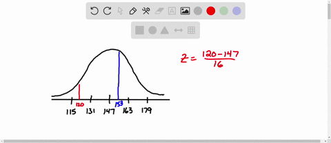 suppose-that-the-weight-x-in-pounds-of-a-40-year-old-man-is-a-normal-random-variable-with-mean-147-and-standard-deviation-16-calculate-p120-x153-85912