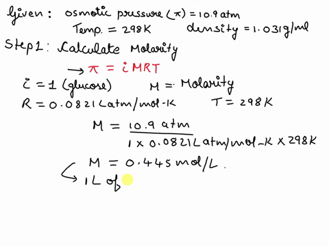 enter-your-answer-in-the-provided-box-at-298-k-the-osmotic-pressure-of-glucose-solution-cchzo-aq-is-109-atm-calculate-the-freezing-point-of-the-solution-the-density-of-the-solution-is-1031-g-08888