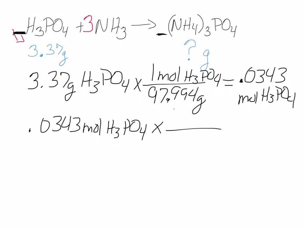 SOLVED: Ammonium phosphate is an important ingredient in many ...