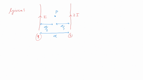 a-wire-carrying-current-i-and-other-carrying-2i-in-the-same-direction-produces-a-magnetic-field-b-at-the-mid-point-what-will-be-the-field-when-2i-wire-is-switched-off-2
