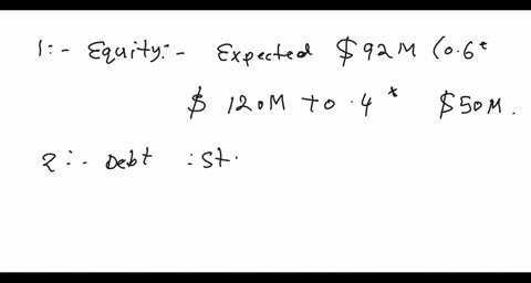 2-a-firm-has-project-that-will-either-sueceed-or-fail-assume-this-information-will-be-revealed-at-the-end-of-the-day-so-all-cash-flows-are-their-present-values-if-the-project-succeeds-with-p-13156