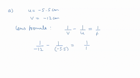 can-someone-help-with-these-an-object-is-placed-55-cm-in-front-of-thin-converging-lens-and-its-image-forms-12-cm-ffom-1-potnt-the-lens-on-the-same-side-as-the-object-what-is-the-focal-length-31947