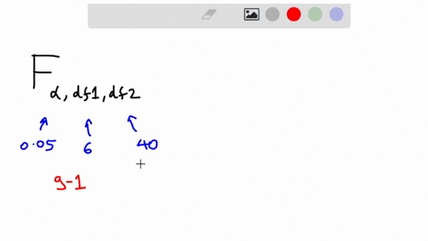 the-critical-f-value-with-6-numerator-and-40-denominator-degrees-of-freedom-at-05-is-59536