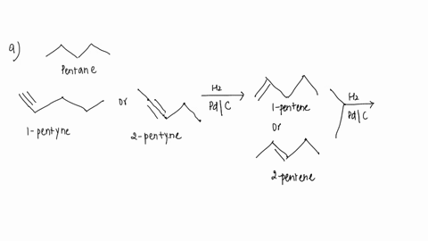 using-any-alkyne-how-would-you-prepare-the-following-compounds-a-pentane-b-cis-4-methylpent-2-ene-c-trans-4-bromopent-2-ene-69188