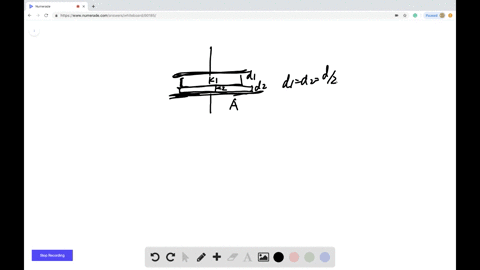 ii-two-different-dielectrics-fill-the-space-between-the-plates-of-a-parallel-plate-capacitor-as-shown-in-fig-31-determine-a-formula-for-the-capacitance-in-terms-of-k_1-k_2-the-area-a-of-the-plates-a-2