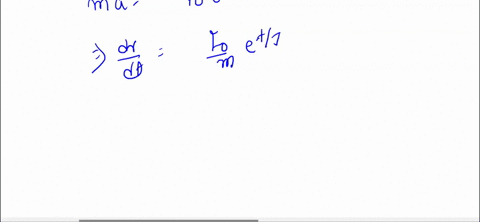 b-a-particle-of-mass-sits-at-rest-at-x0-at-time-t0-a-force-given-by-ff0e-tt-is-applied-in-x-direction-f0-t-are-constants-when-tt-the-force-is-removed-at-this-instant-a-what-is-the-speed-of-p-42366