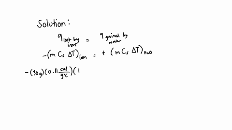 the-specific-heat-of-iron-is-011-calg-c-assuming-that-no-heat-is-lost-during-the-experiment-what-will-be-the-final-temperature-if-300-grams-of-iron-at-95c-are-added-to-1000-grams-of-water-at-66389