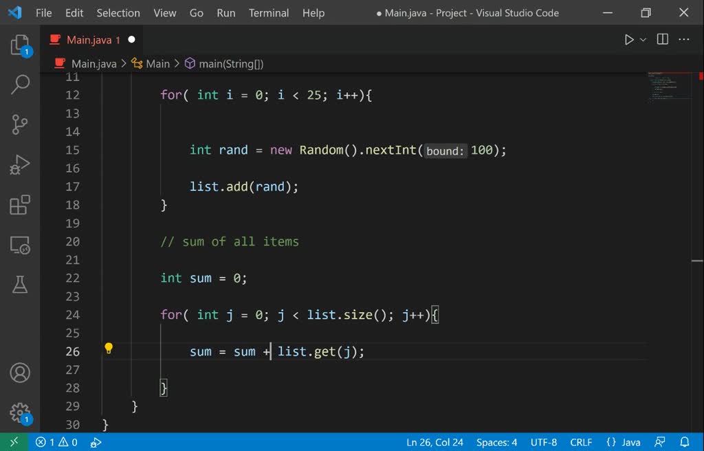 solved-summing-and-averaging-elements-in-a-list-write-a-program-that