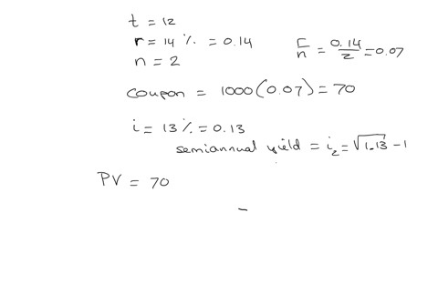 what-is-the-current-price-of-a-1000-par-value-bond-maturing-in-12-years-with-a-coupon-rate-of-14-percent-paid-semiannually-that-has-a-ytm-of-13-percent-a-604-b-1090-c-1060-d-1073