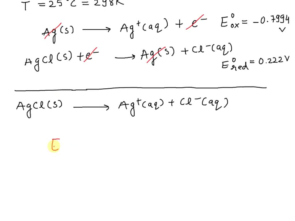 SOLVED: The standard reduction potentials for the half-reactions below ...