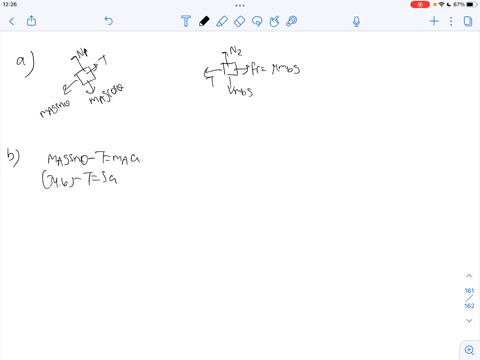 450-figure-4-figure-4-shows-two-particles-a-and-b-of-mass-5-kg-and-4-kg-respectively_-they-are-connected-by-a-light-inextensible-string-which-passes-over-a-light-smooth-pulley-p-particle-a-r-36129